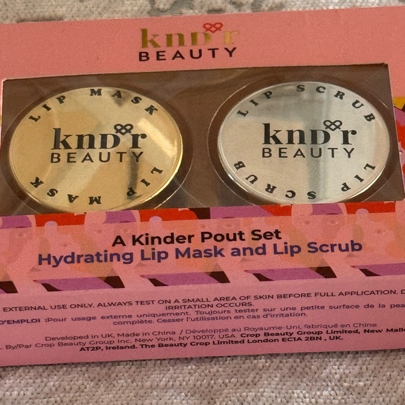 KNDR Beauty Lip Mask and Scrub Set - Picture 2 of 4